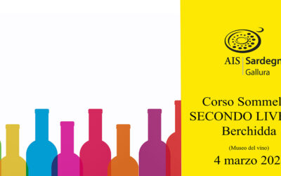 Corso 2° livello BERCHIDDA 2024 (Museo del Vino)