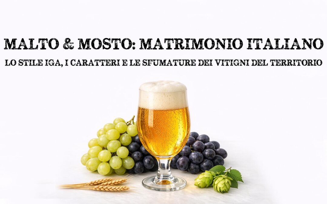Malto & Mosto: matrimonio italiano – Lo stile IGA, i caratteri e le sfumature dei vitigni del territorio